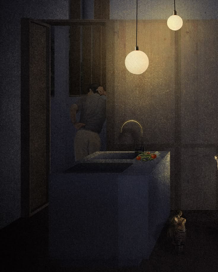Escena nocturna by @estefaniaquevedom #arquitectura #archite