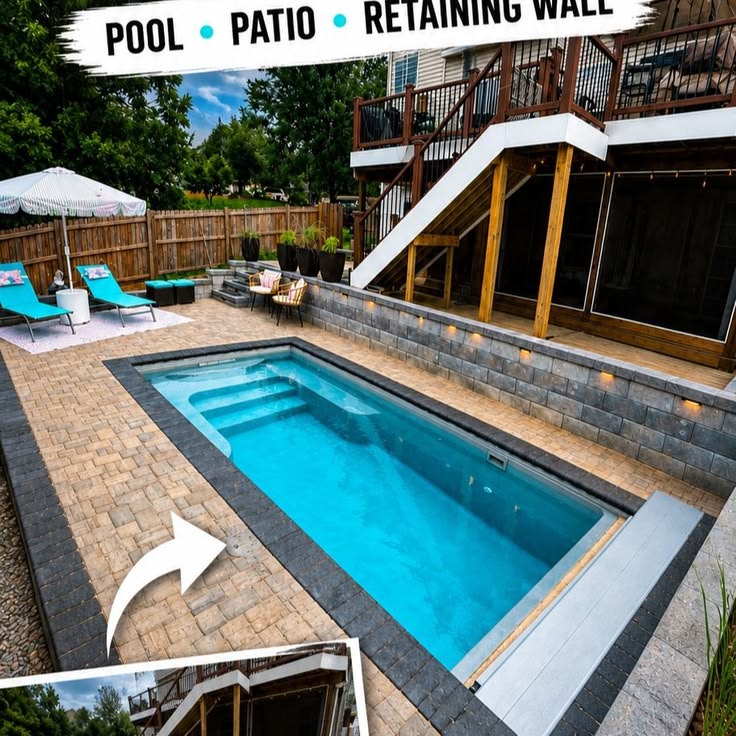 From an unused backyard to a complete outdoor living space. 