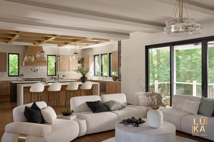 Create a timeless, inviting home with this modern luxury liv