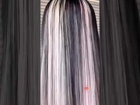 Colored hair extension install #hairstyle #shortsfeed - YouT