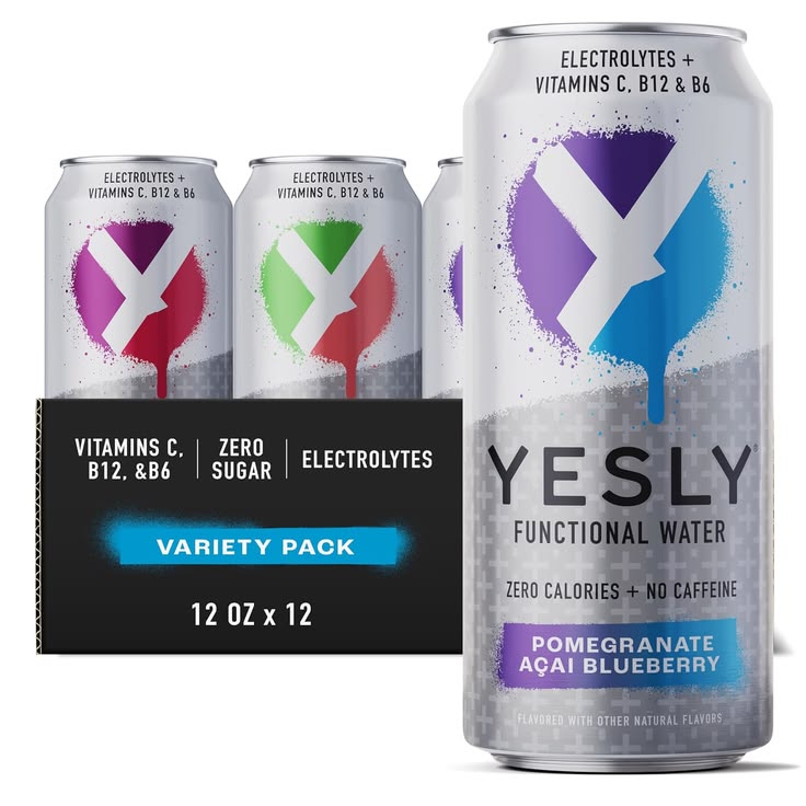 This flavored electrolyte water is perfect for aesthetic hyd