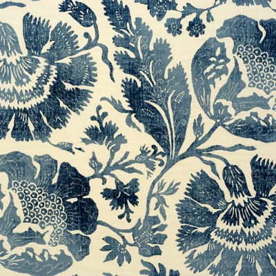 Discover G P & J BAKER R1375.1.0 POPPIES INDIGO/ Fabric at E