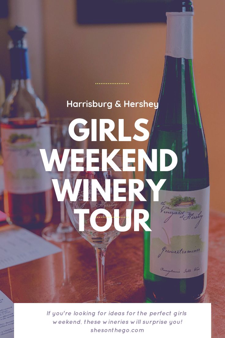 Girls Weekend Winery Tour in Harrisburg and Hershey - She's 