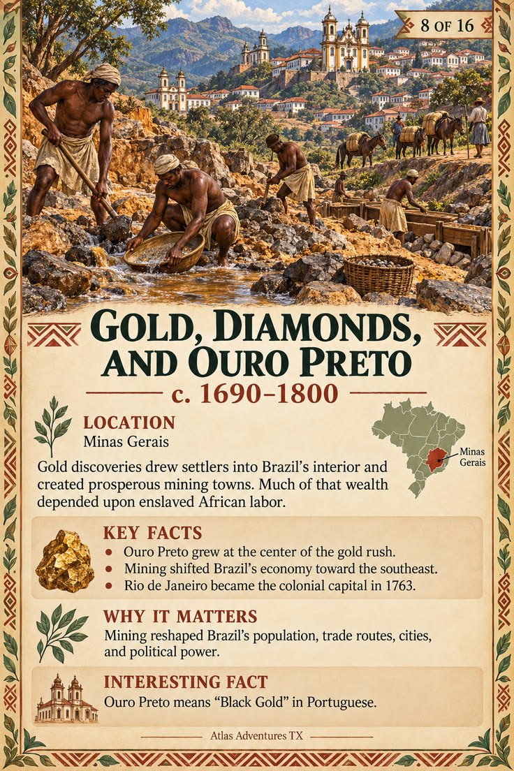 Explore Brazil’s history from ancient Indigenous societies a