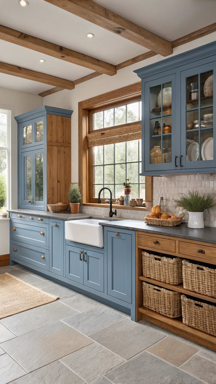 22 Must-See Cornflower Blue Kitchen Ideas