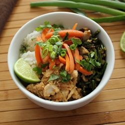 Chicken and Veggie Rice Bowl recipe