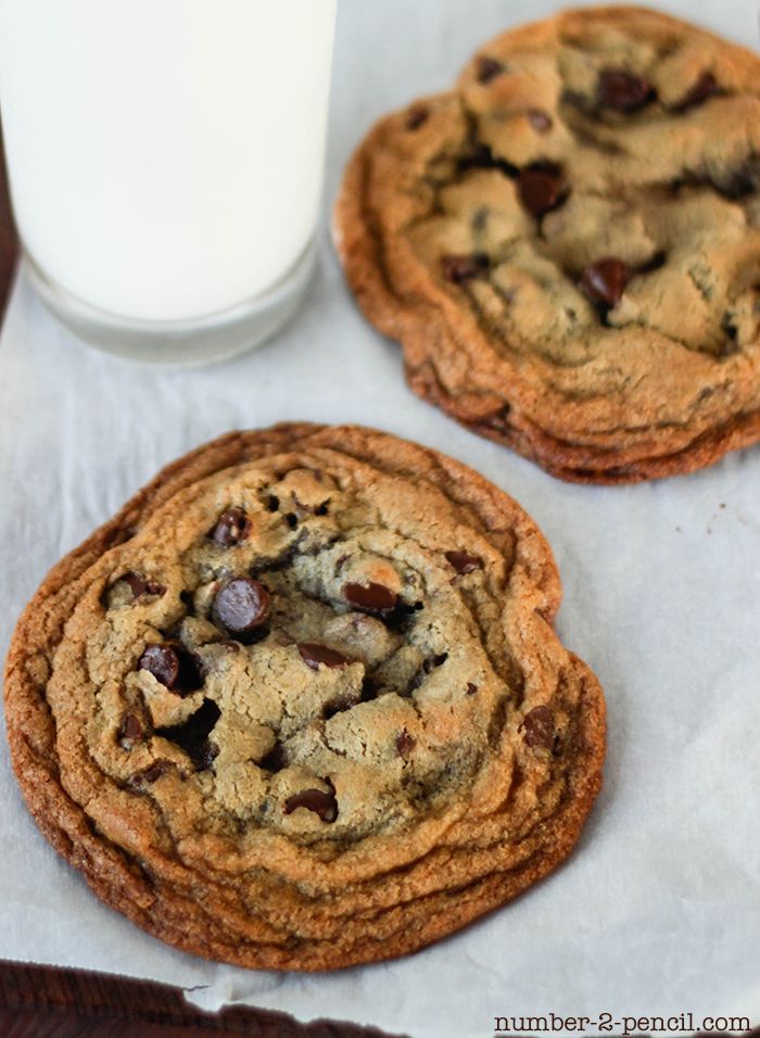 Perfect Single Serving Size Chocolate Chip Cookies