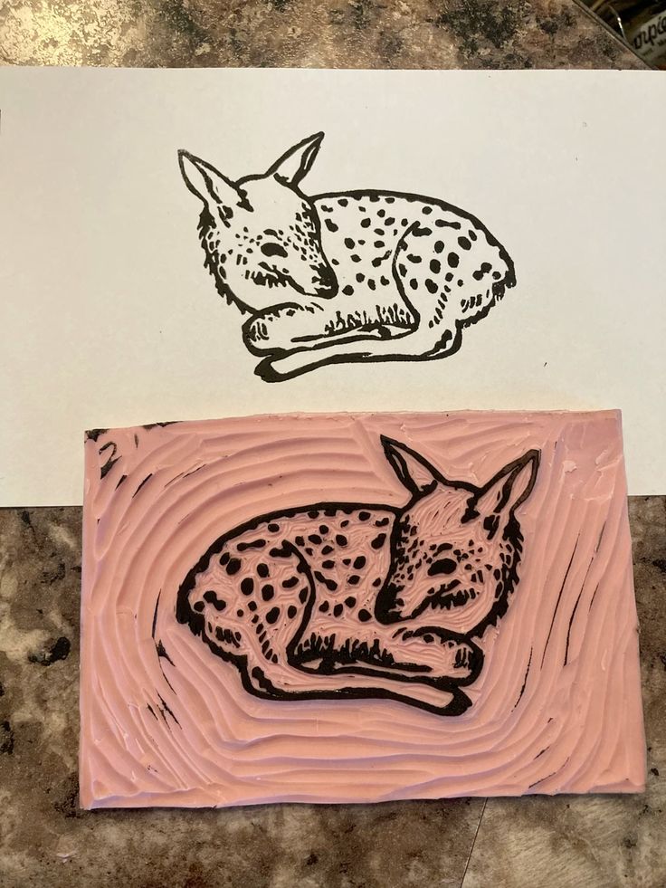 Deer stamp