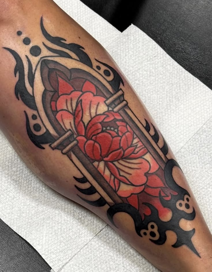 David Gottschalk at Safe House Tattoo Studio in Nashville Te