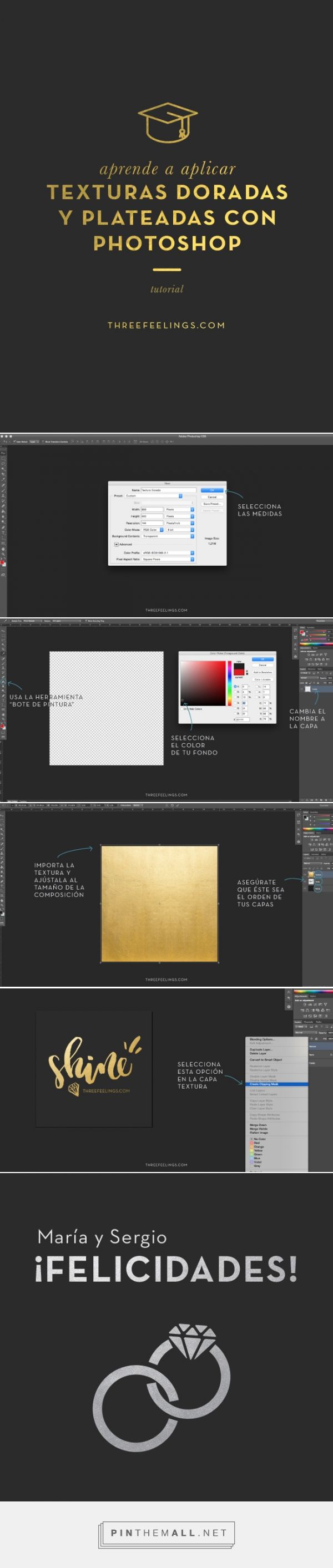 APLICA TEXTURAS DORADAS CON PHOTOSHOP