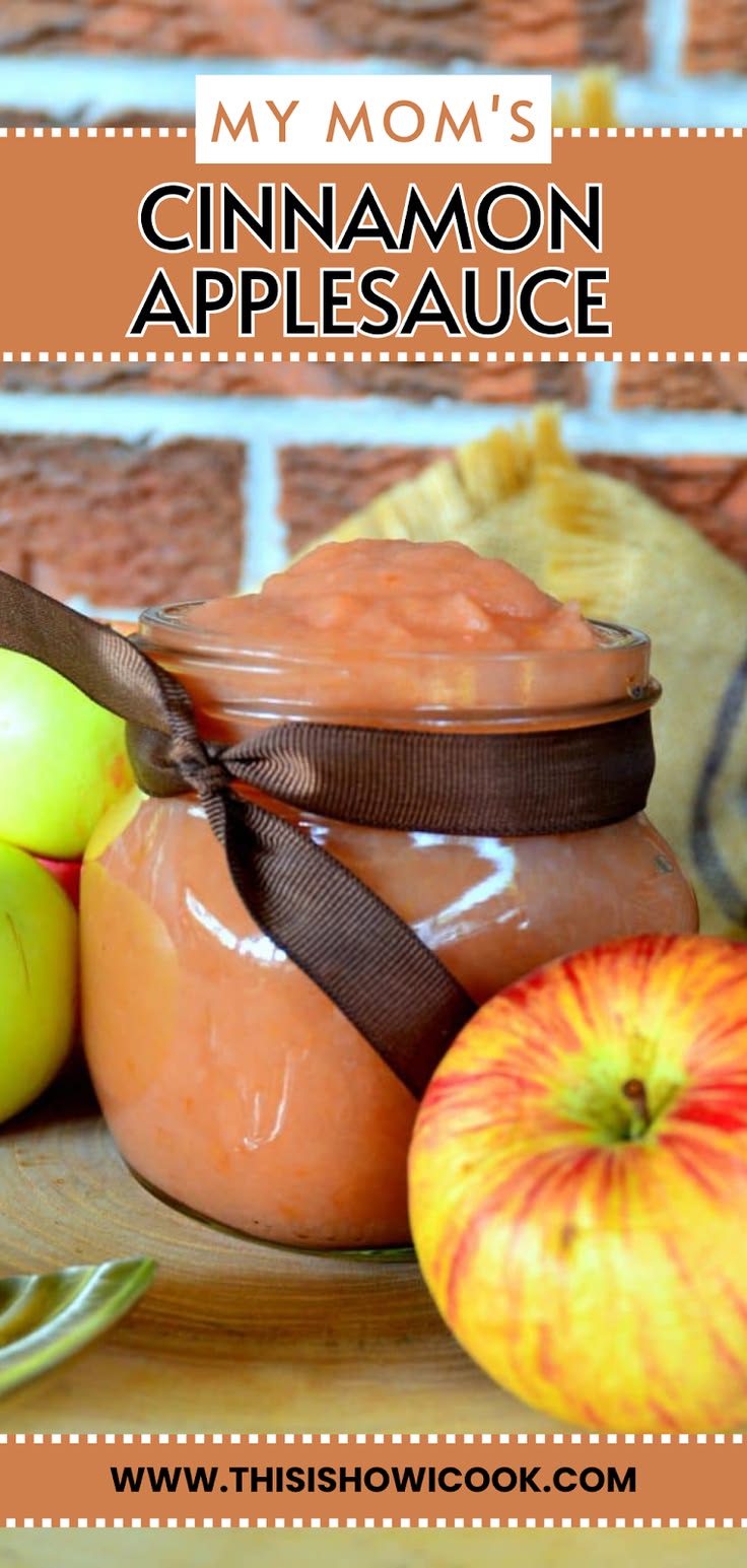 My mom's cinnamon applesauce is made with cinnamon red hots.