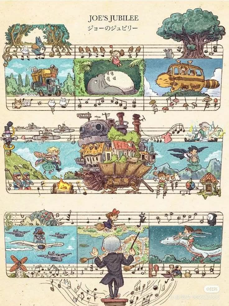 ghibli music 🎶  by patrickballesteros on IG