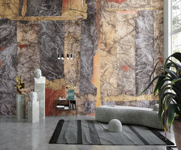 ART-AI Collection - support: Vinyl Wallpaper / EQ•dekor Fibe