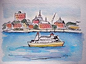 Sketchbook Wandering : Away for Awhile