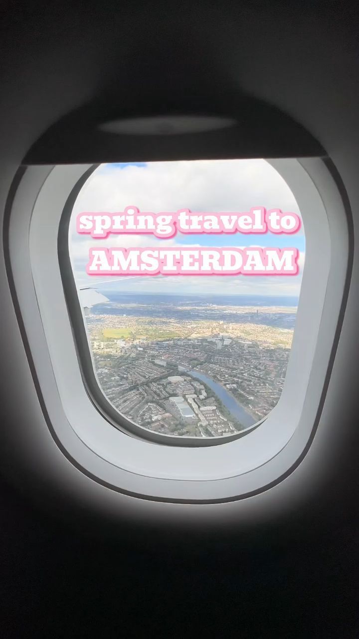 Spring vibes in Amsterdam! Tulips, canals, and endless sunsh
