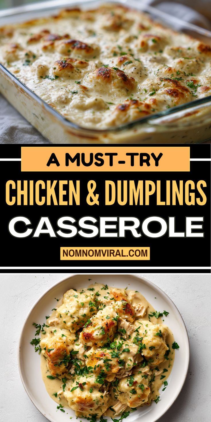 Warm up your dinner table with this easy chicken and dumplin