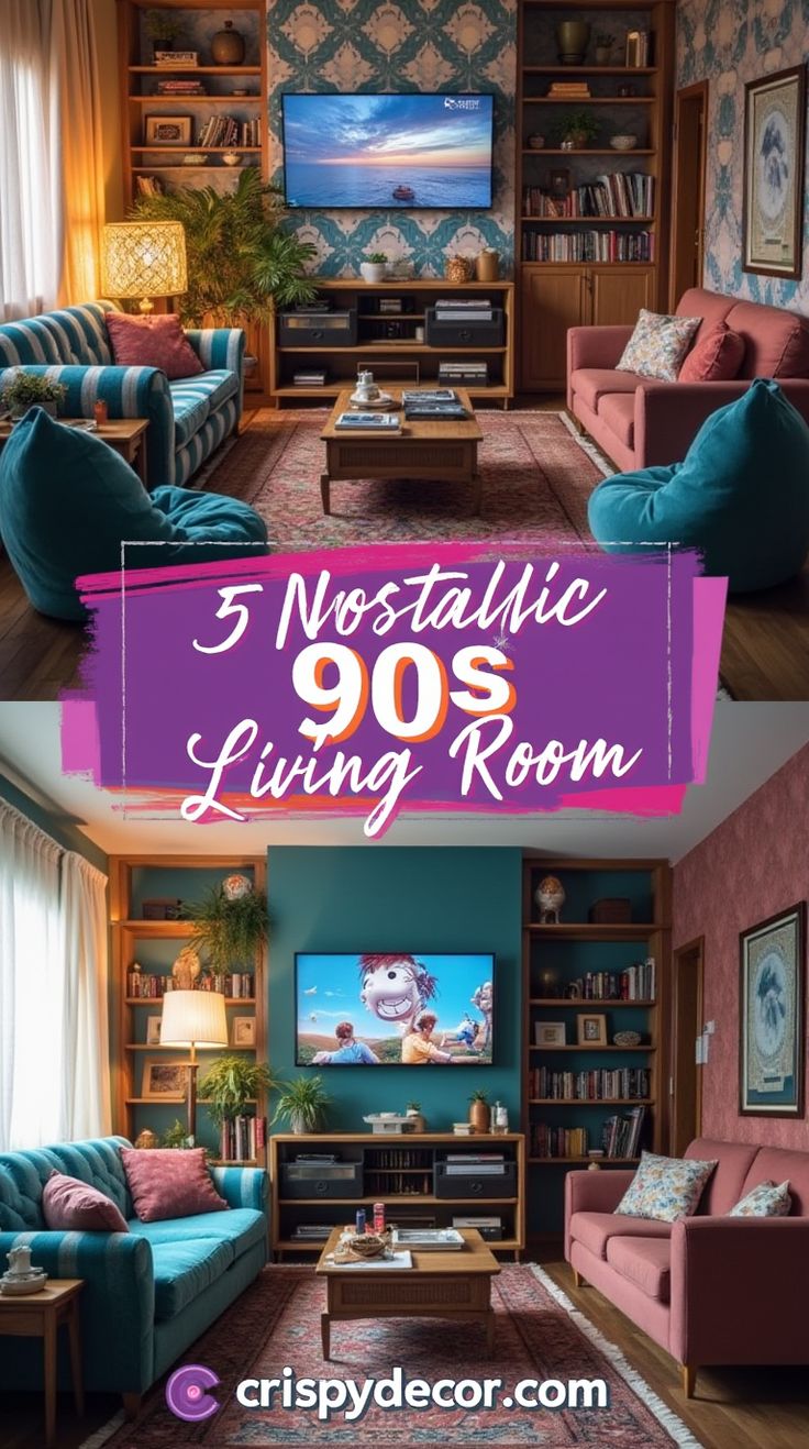 The 1990s were a transformative time in home decor.

The 90s
