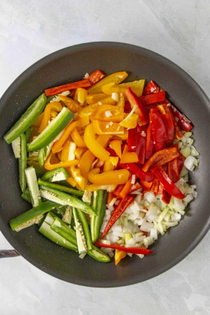 Rasta Pasta with Shrimp - This rasta pasta recipe gives Ital