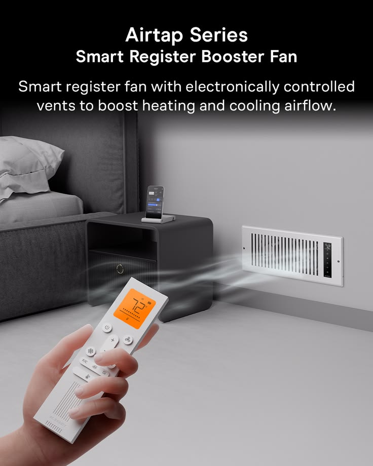 Bring better airflow into your home. AIRTAP automatically bo