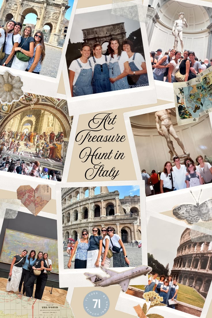 Follow along on our first mother-daughter art history treasu