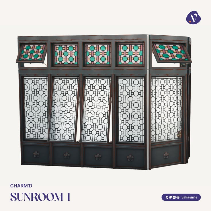 Stained glass windows and doors for a perfect, Victorian sun