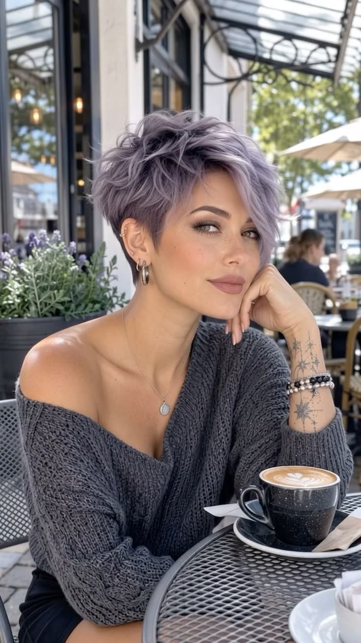 #pixiecut #undercut #kurzhaarfrisuren #pixieundercut #kurzeh
