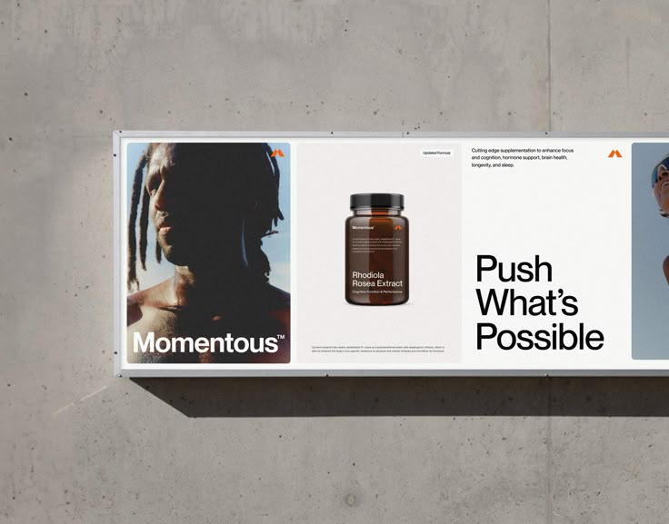Momentous Brand Designed by David McGillivray