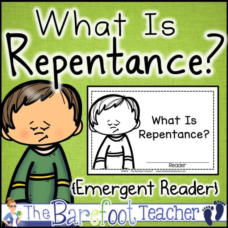 What Is Repentance Emergent Reader - A Faith Religion Bible 
