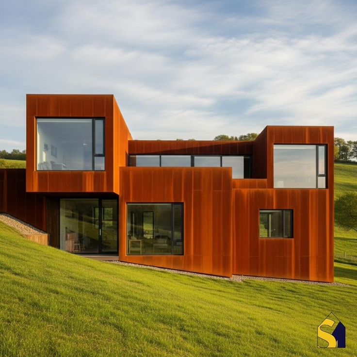 This stunning Corten steel house proves that rust can be bea
