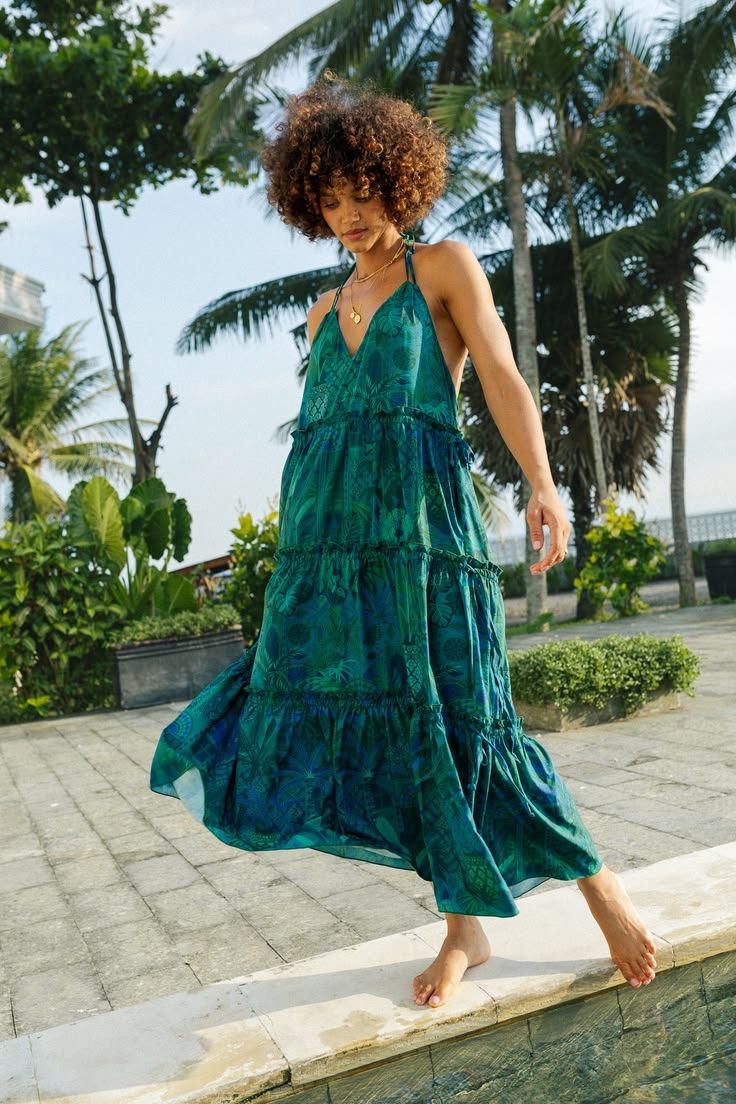 Brasilia Viviana Multiway Dress | Green Summer Dress | Women