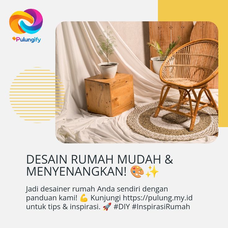 Siapa bilang mempercantik rumah itu sulit? 😲 

Dengan pandua