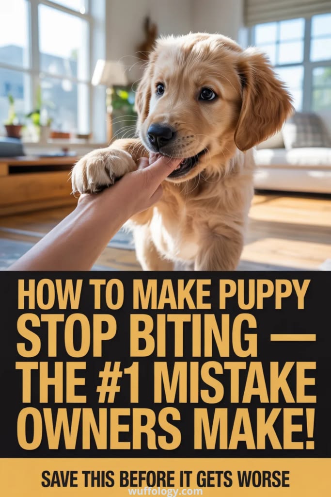 Struggling with How to Make Puppy Stop Biting? You might be 