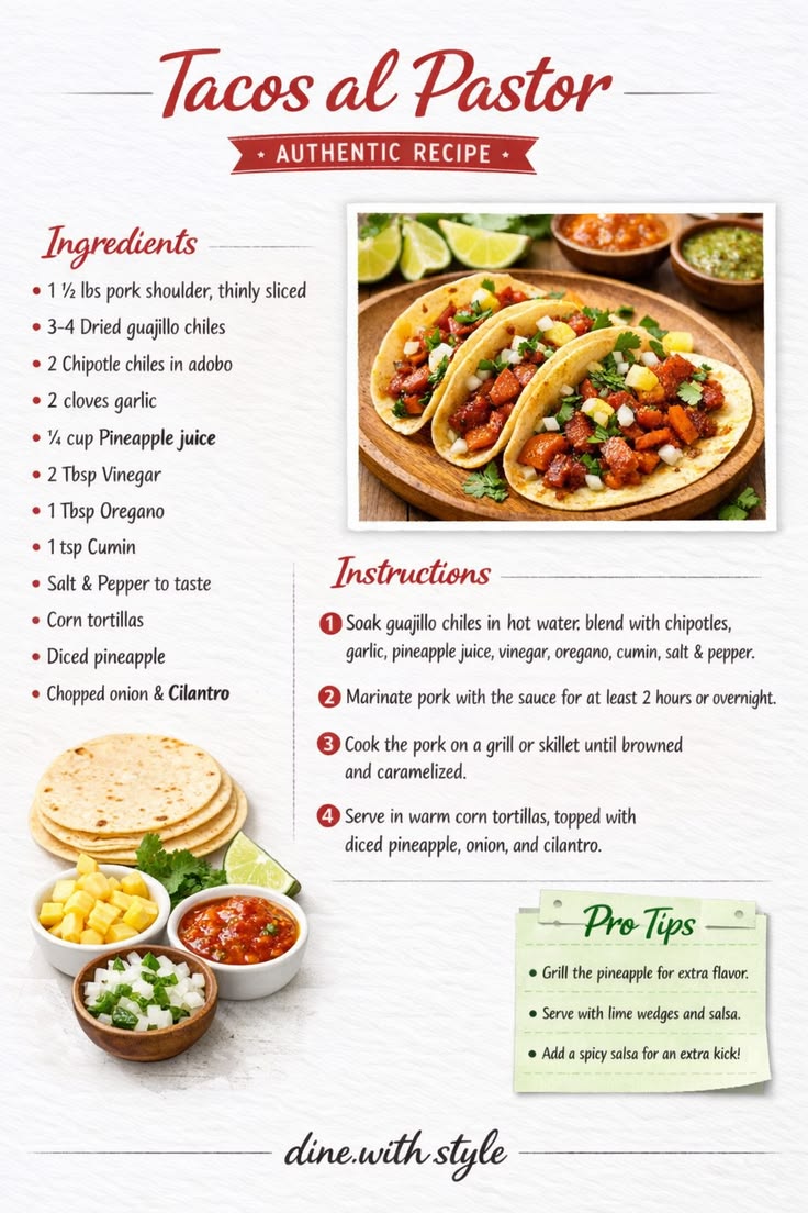 Craving authentic Mexican street tacos? 🌮 This Tacos al Past