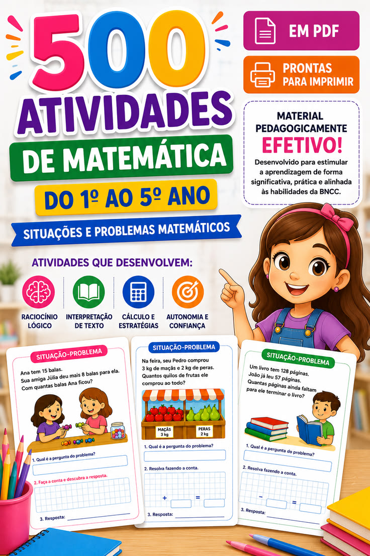 Transforme o ensino da matemática com um material completo e