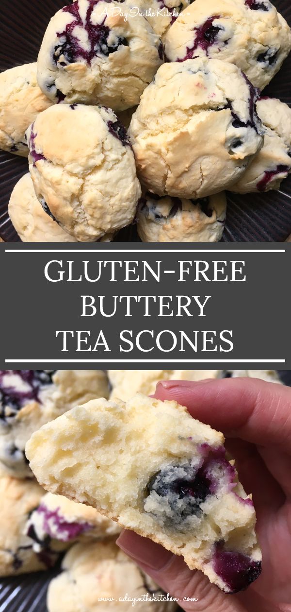Gluten-Free Buttery Tea Scones | A Day in the Kitchen