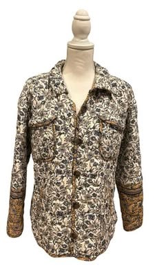 Jacket length 26” Bust 36” hips 40” sleeves 23” The Maurices