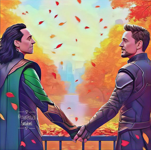 #Loki #TonyStark #frostiron