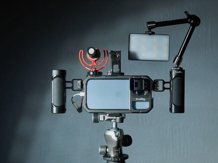 Enhance your iphone vlogging setup with essential camera rig