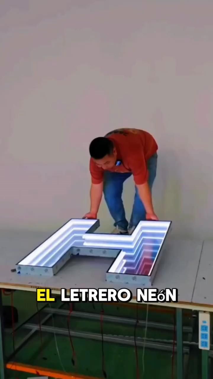 Neon flex - neon led - espejo infinito - infinity mirror - l