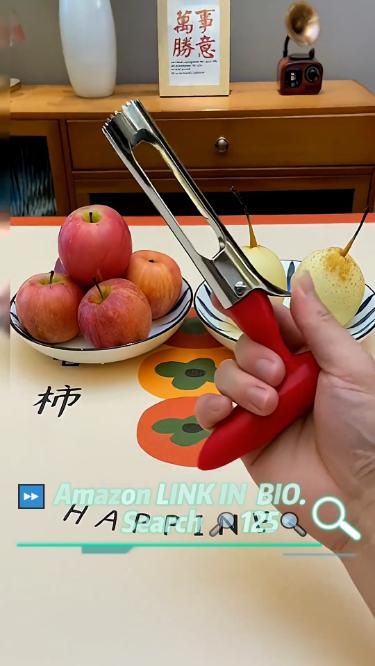 125-Premium Apple Corer Tool. ⏩ Amazon LINK IN BIO. Search 🔎