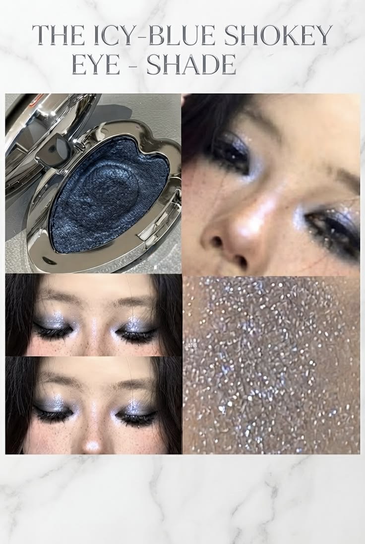 Master the trending cool-tone makeup look with this stunning
