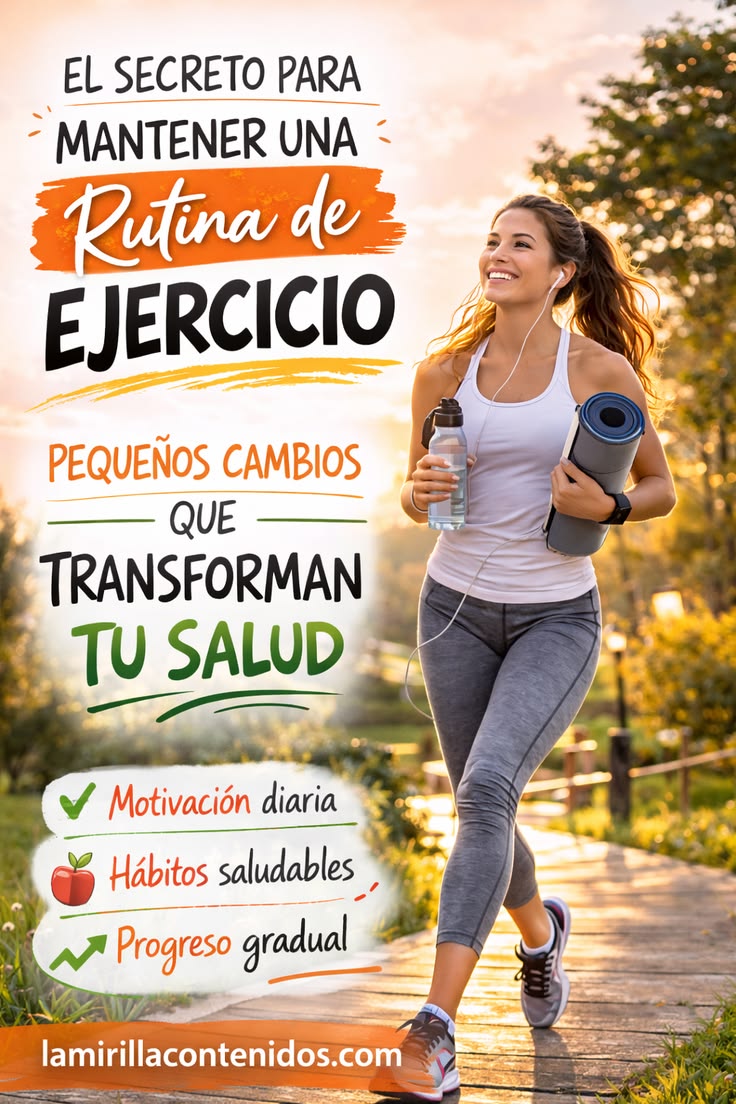 La clave está en la constancia. No necesitas entrenamientos 