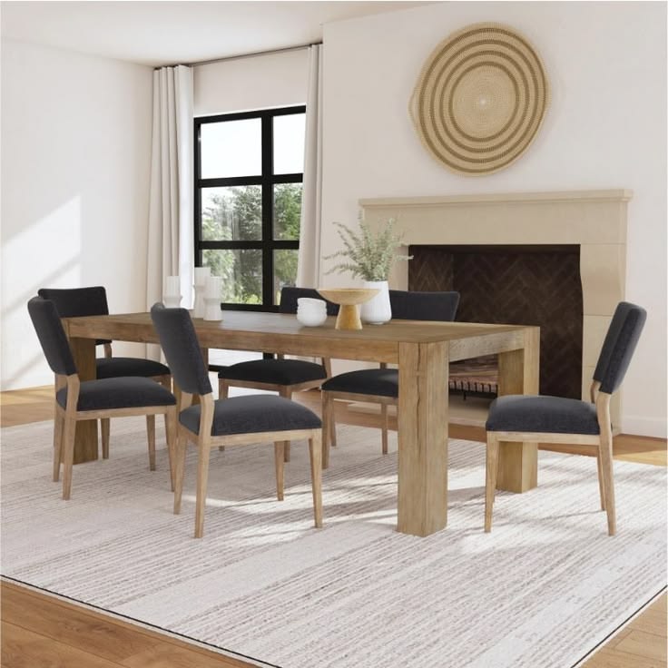 The Kingston Dining Table is a masterpiece of sustainable el