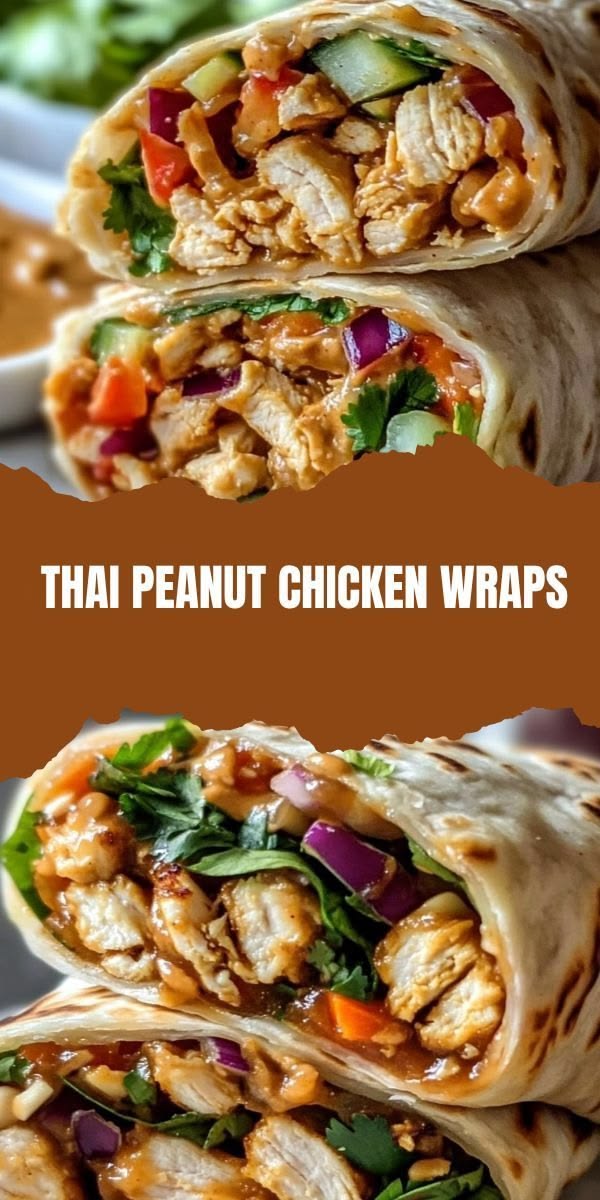 THAI CHICKEN WRAPS