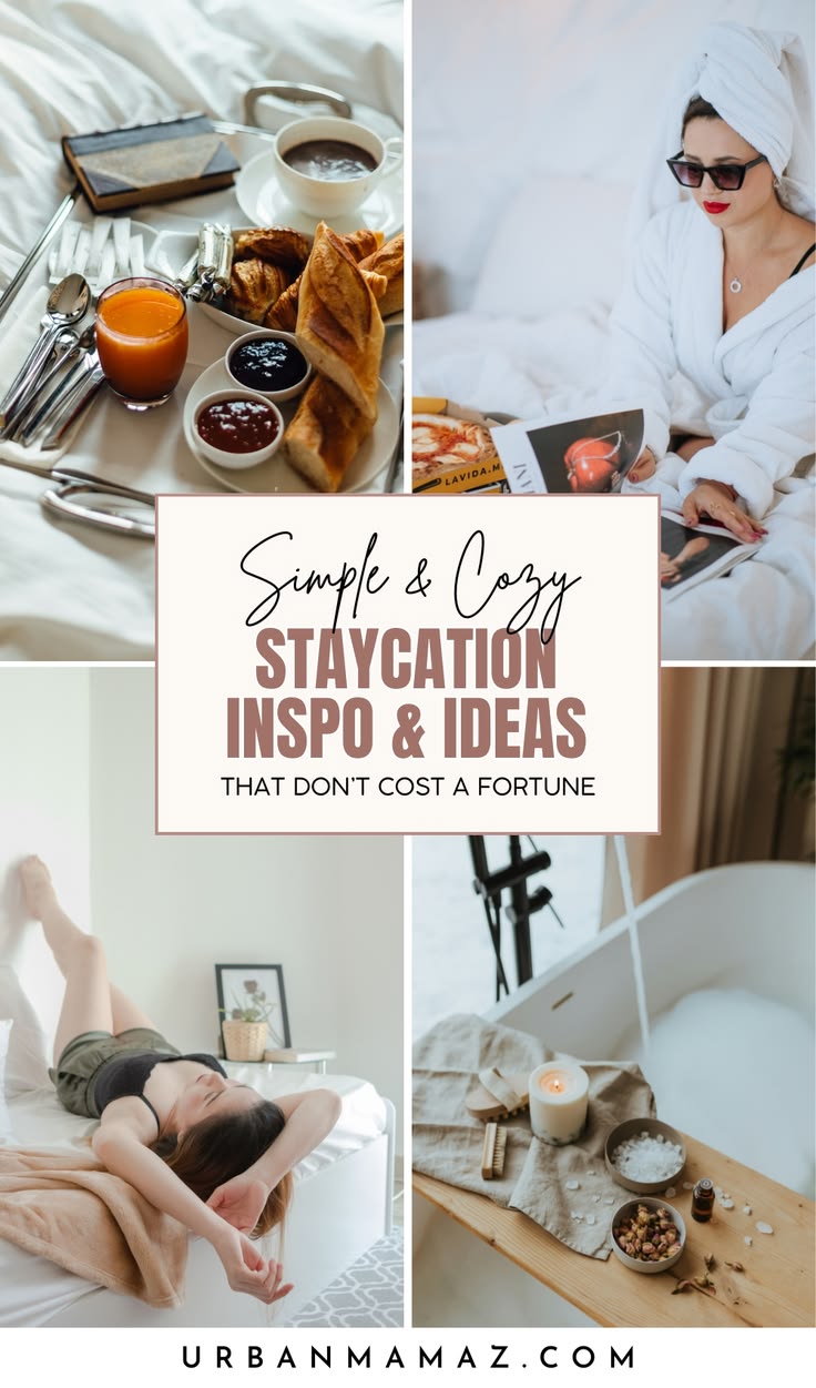 Looking for staycation inspo and ideas? Check out these simp