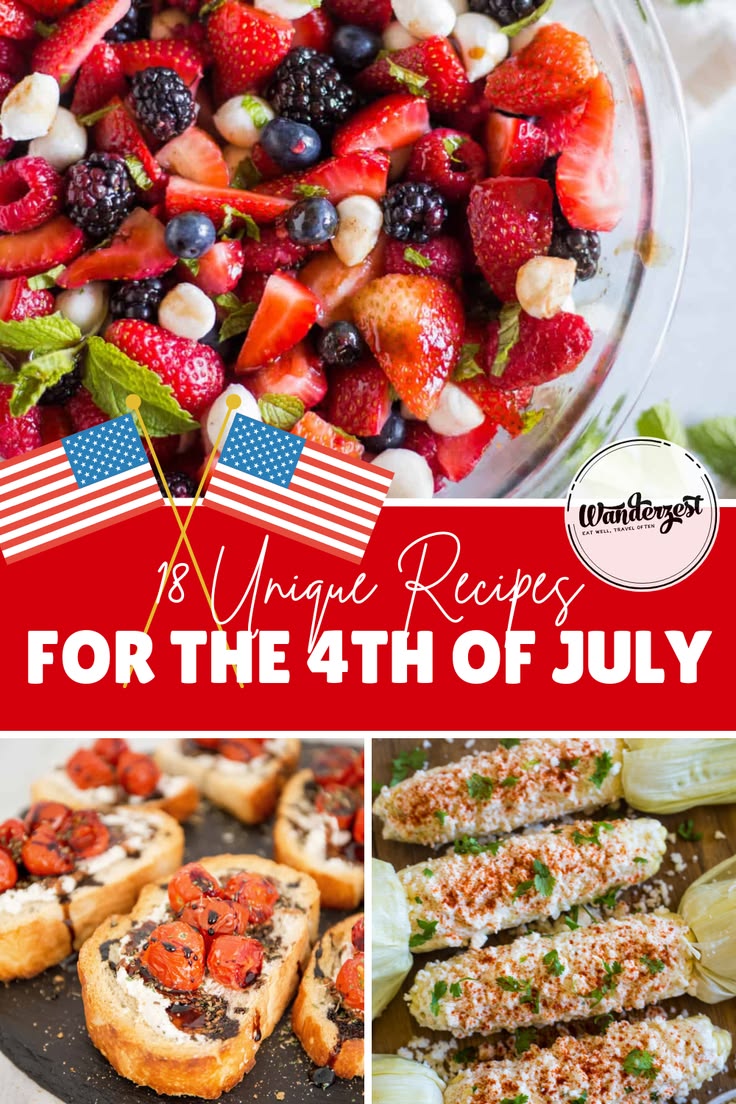 Give your Independence Day cookout a passport! These 18 uniq