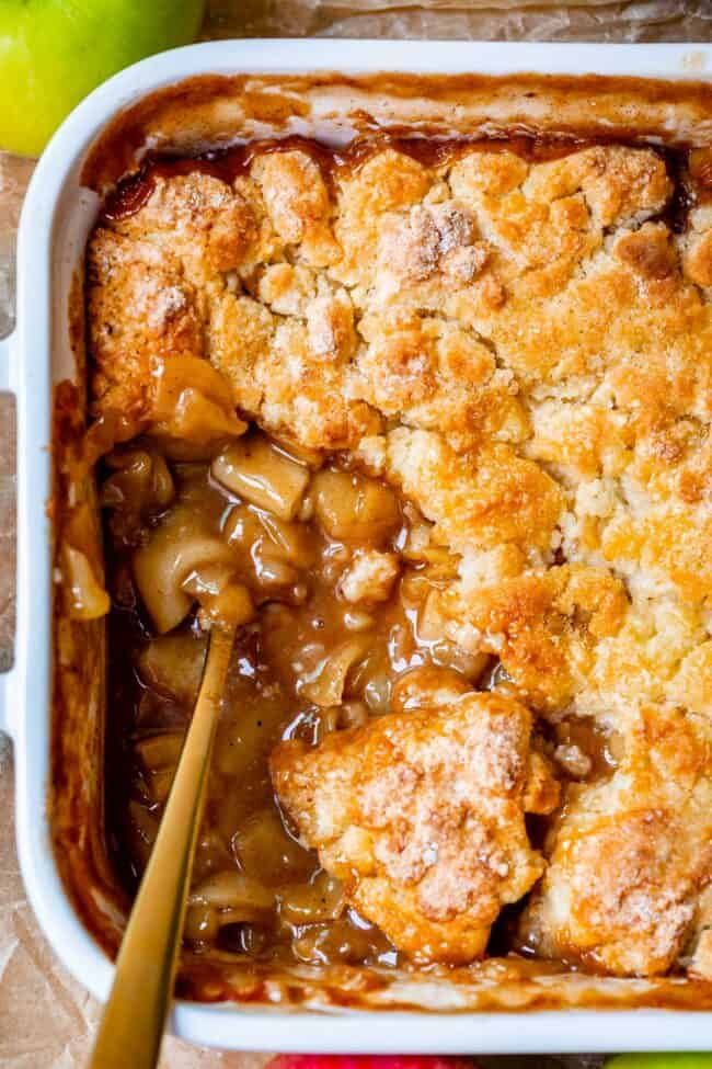 Easy Homemade Apple Cobbler - The Food Charlatan