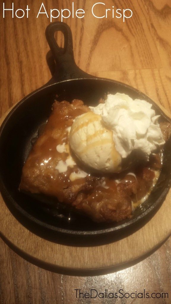 Hot Apple Crisp from 3 Stacks.