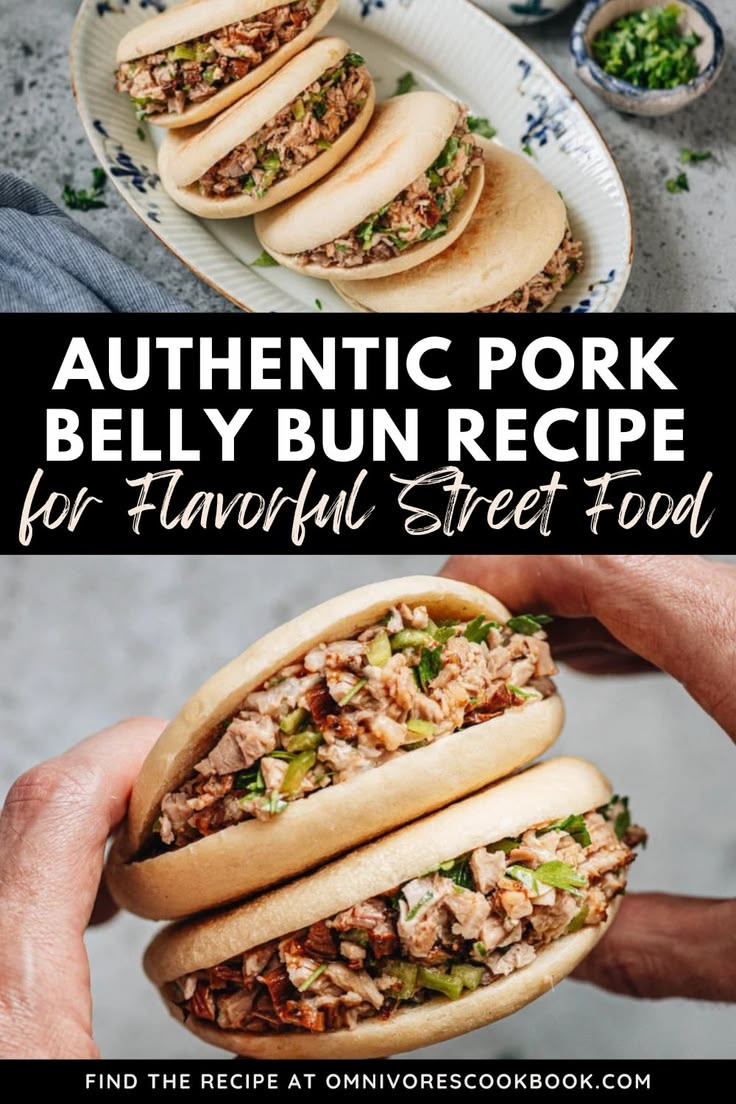 This Authentic Pork Belly Bun Recipe for Flavorful Street Fo