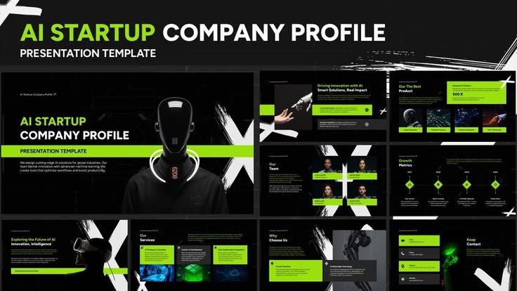 This template offers a professional layout for presenting an